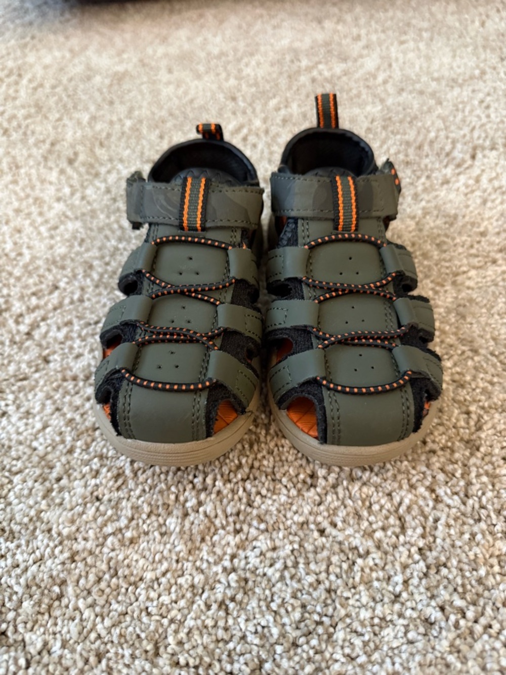 Eddie Bauer Toddler Sandals Size 7 | Outdoor Closed-Toe Hiking Style